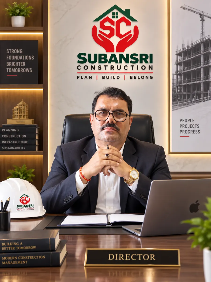 Mr. Bijoy Sharma, Founder and Director of Subansri Construction